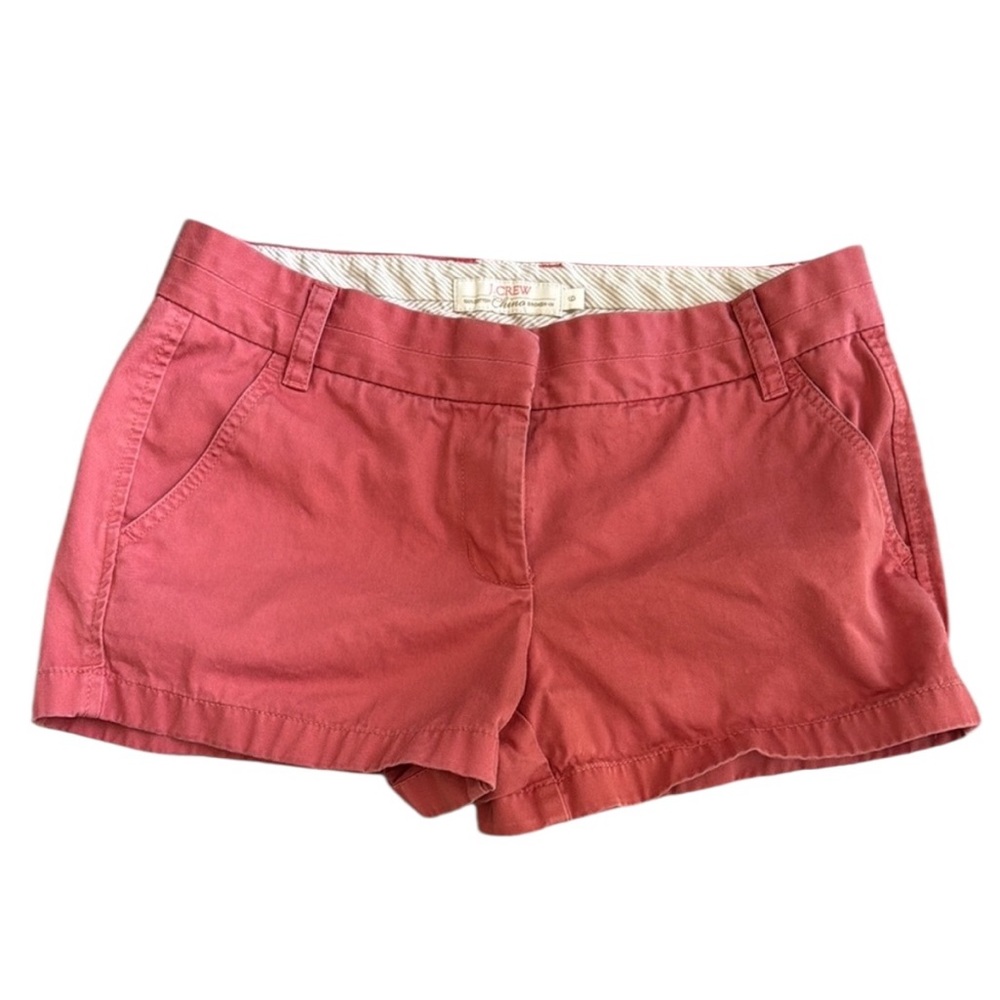 J. Crew Women's Coral Shorts, Size 6